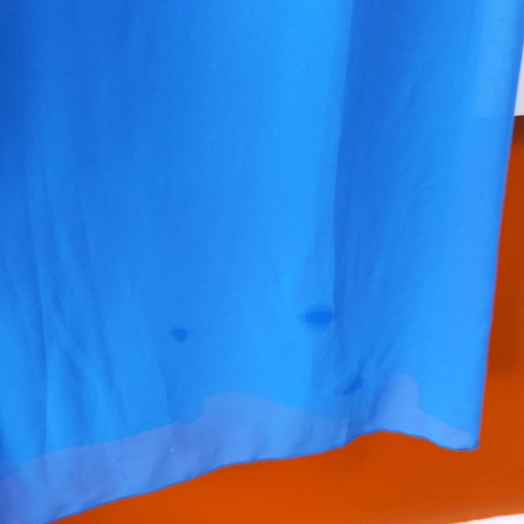 Quiz Floaty Dress Cobalt Blue Size 10 Strappy Embellished Prom Wedding Cruise - Picture 8 of 16